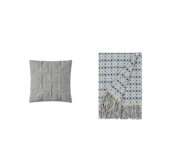 55° North Pude & Plaid  Cross & Terracota