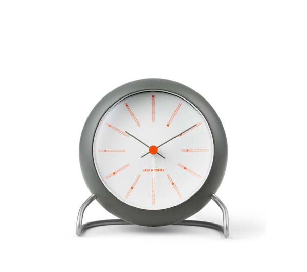 Arne Jacobsen Vækkeur - Grey Bankers