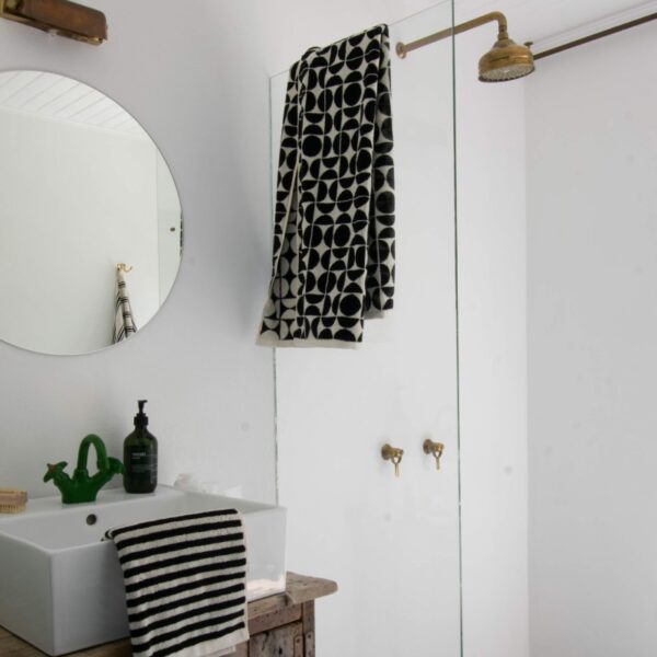 Homehagen Geo Black badehåndklæde - Billede 2