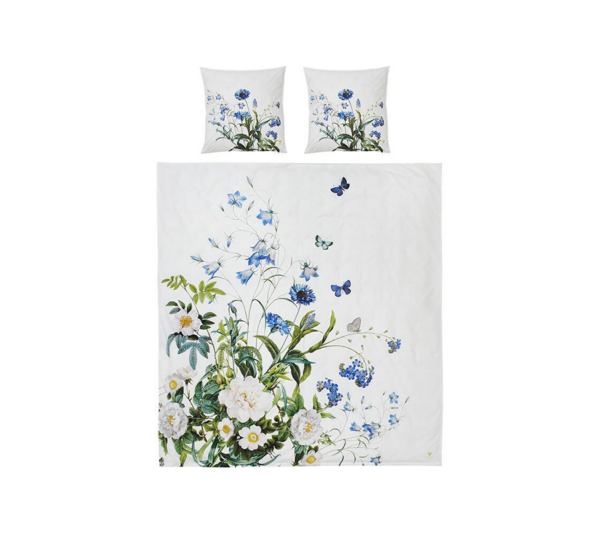 Jim Lyngvild Blue Flower Dobbeltsengetøj