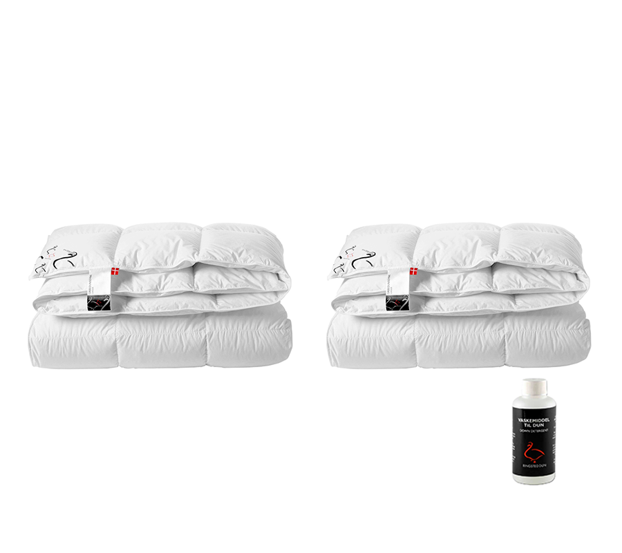 Ringsted Dun Prestige 2 stk. dyne inkl. vaskemiddel