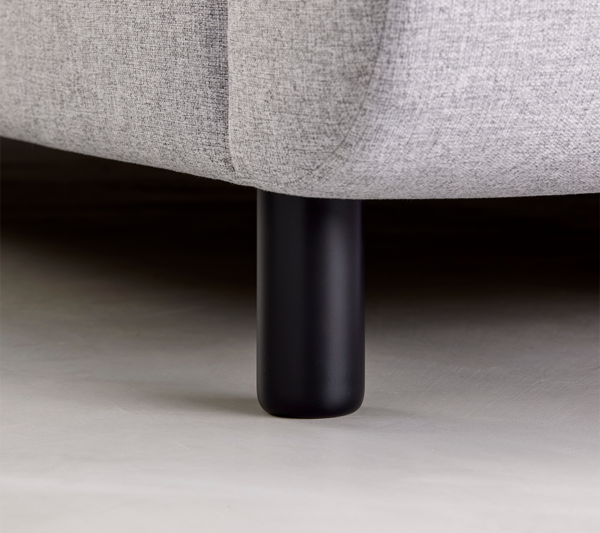 TEMPUR ARC™️ Rounded leg matt black