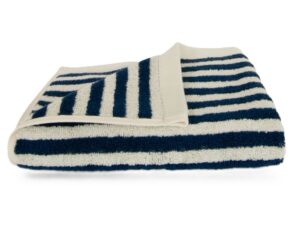 Homehagen Pinstripe Slate Indigo håndklæde