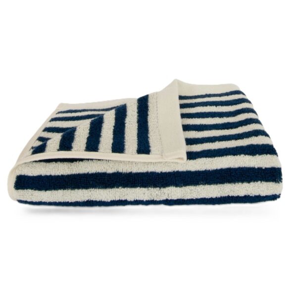 Homehagen Pinstripe Slate Indigo håndklæde