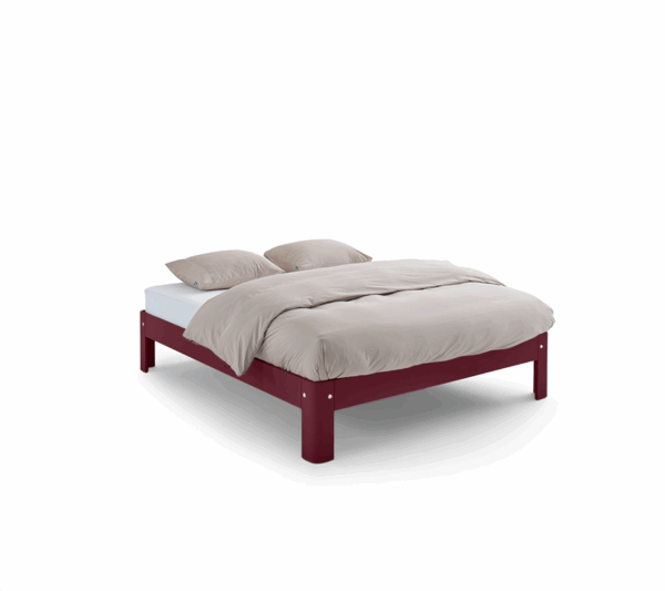 Tekla x Auping Auronde Burgundy