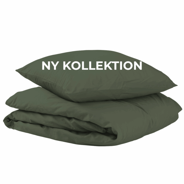 Sx One Green Laurel Bomuldssatin Sengetøj