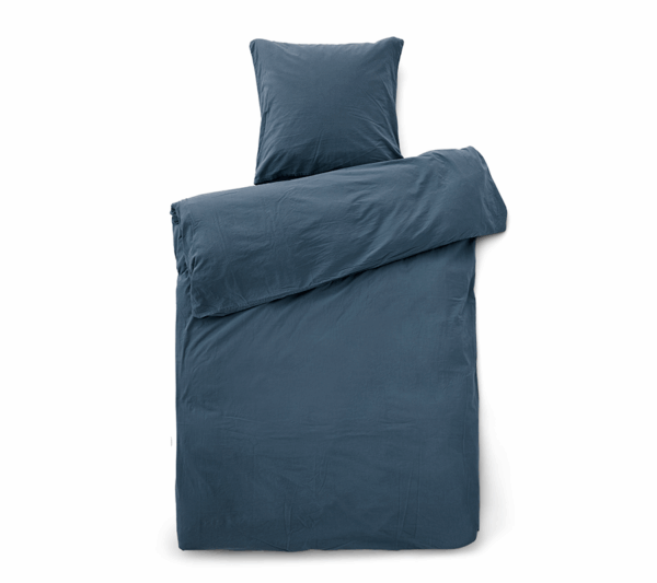 Compliments Stone Dark Blue Sengetøj