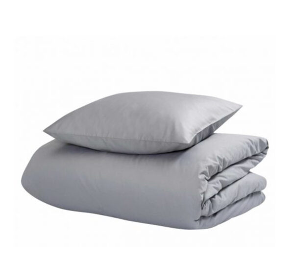 Hästens Satin Pure Silver Grey Sengetøj