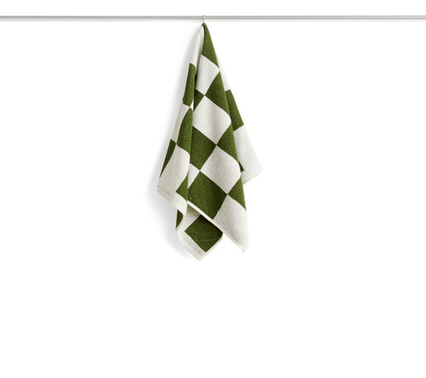 HAY Check Håndklæde Matcha