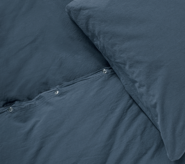 Compliments Stone Dark Blue Sengetøj - Billede 2