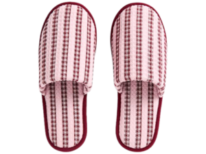 Hay Waffle Slippers Stripe Cool Pink